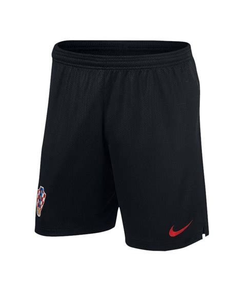 Nike Kroatien Short Away WM 2018 Schwarz F010 